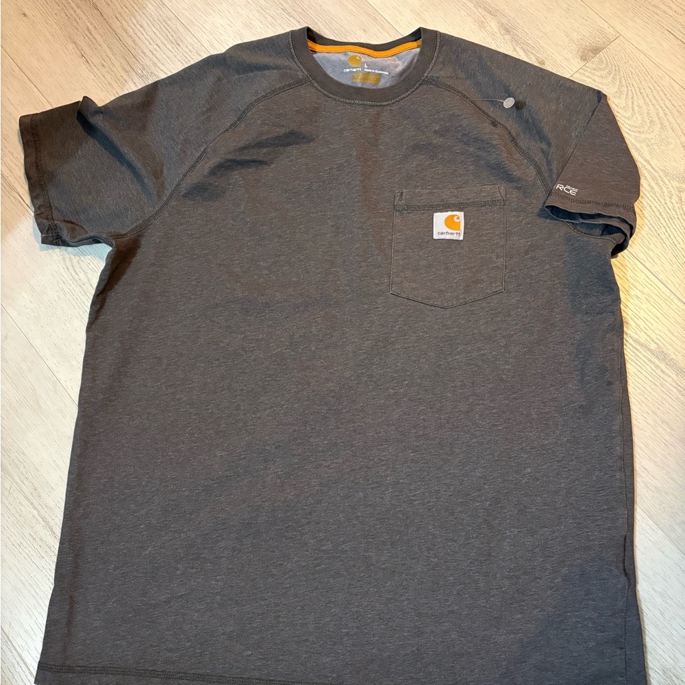 Carhartt Men's Charcoal Short Sleeve Tee